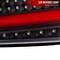 Spec-D Tuning SEDAN LED LIGHT BAR MATTE BLACK HOUSING AND CLEAR LENS, 2PK LT-WRX084JRLED-SQ-TM - alternate 4